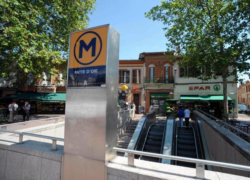 T3 Tout Confort Metro Patte D'Oie Toulouse Exteriér fotografie